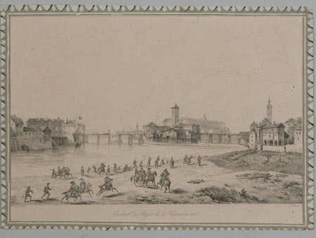 The battle of Steyer, 5 November 1805 (after Jean Antoine Simeon Fort)