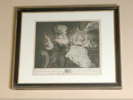 Lady Georgiana Spencer, Duchess of Devonshire (1757–1806) and her daughter Lady Georgiana Dorothy ...