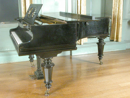 Baby grand piano