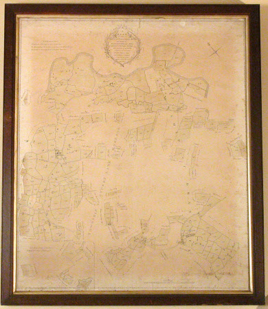 Map/plan of the Estates of The Right Hon. George Venables, Lord Vernon, in  Draycott, Fauld, Stubby ...