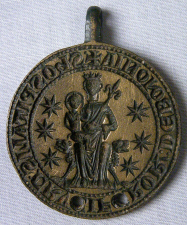 The seal matrix for the Order of the Crociferi or Cross-Bearers in Bologna