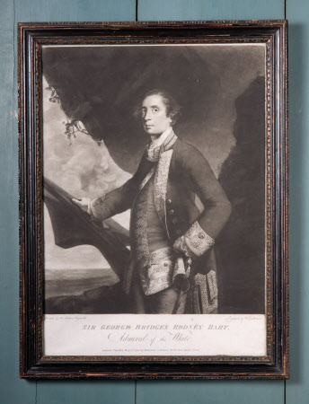 Admiral Sir George Brydges Rodney, 1st Baron Rodney (1719-1792) (after Sir Joshua Reynolds)