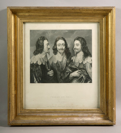 Triple portrait of King Charles I (1600-1649) (after Sir Anthony Van Dyck)