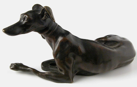 Seated Greyhound