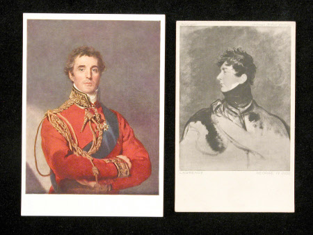 Arthur Wellesley, 1st Duke of Wellington, KG, KB, MP (1769-1852) and King George IV (1762-1830) ...
