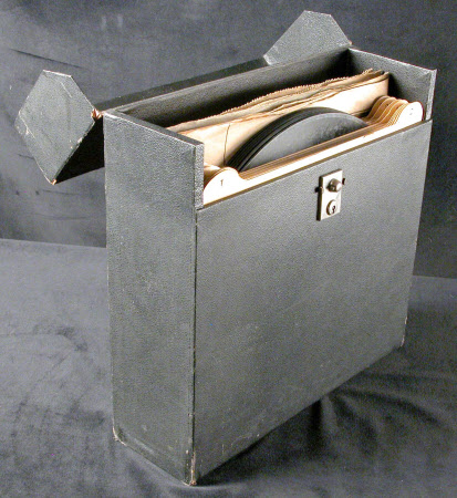 Gramophone record box