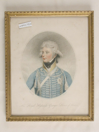 King George IV (1762-1830) as Prince of Wales (after Sir William Beechey) and his brother Ernest ...