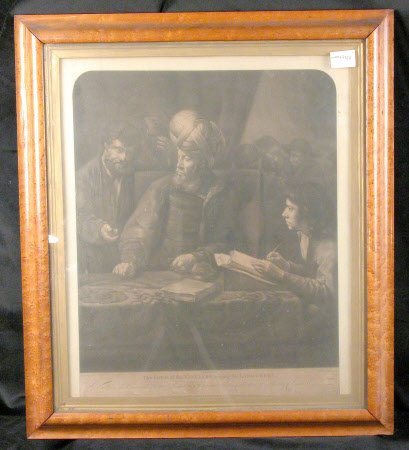 The Lord of the Vineyard paying his Labourers