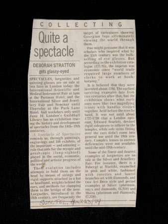 Newspaper cutting