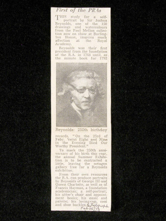Newspaper cutting