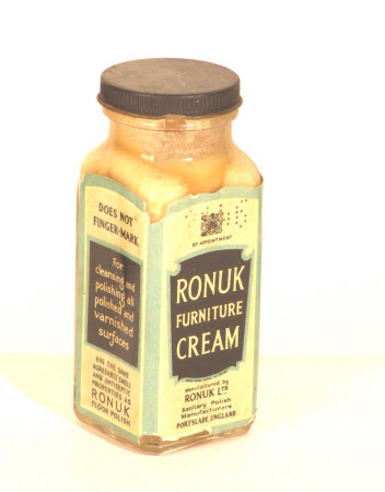 Furniture polish bottle