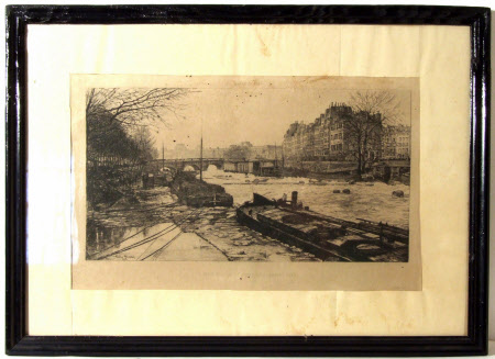 Le Petit Bras de la Laiseine, le 3 janvier 1880
