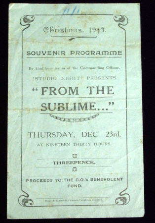 Souvenir programme