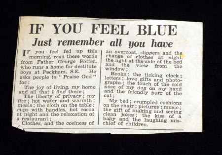 Newspaper clipping