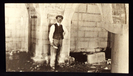 Workmen, Castle Drogo, Devon