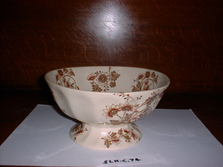 Pedestal bowl