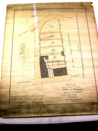 Map/plan of a garden and tenements lying in the Village of Manthorpe, Lincolnshire and belonging to ...
