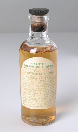 Carpet shampoo bottle
