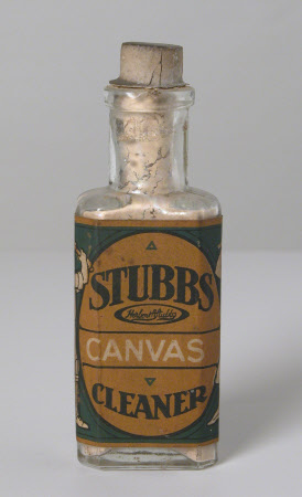 Canvas cleaner bottle