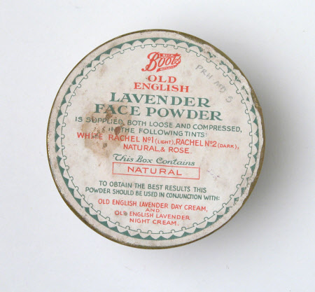 Face powder box