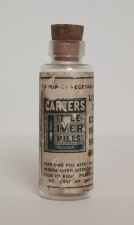 Liver pill bottle