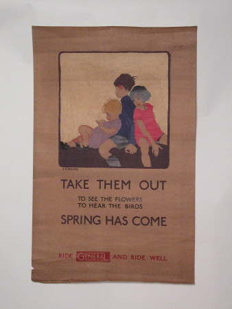 'Take them out to see the flowers to hear the birds Spring has Come '