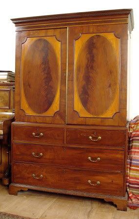 Linen press