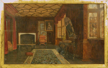 View of the Spangled Bedchamber, Knole 