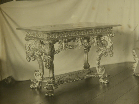 'Platinum table', Knole Kent
