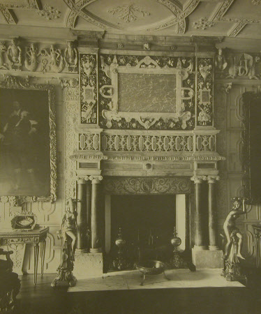 Mantelpiece, Ballroom, Knole, Kent
