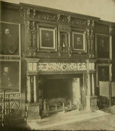 Mantelpiece, Dining Room, Knole, Kent