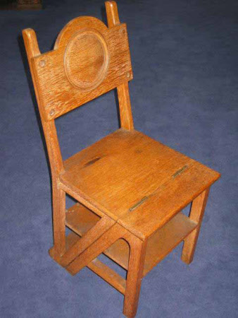 Metamorphic library chair