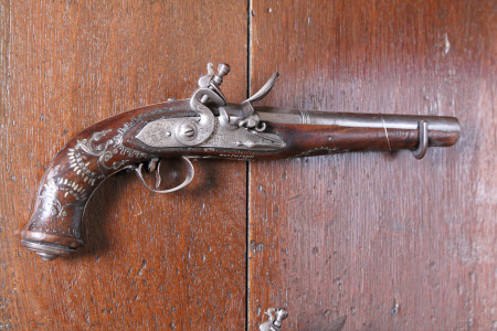 Flintlock pistol
