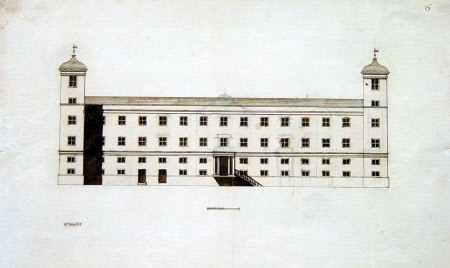 Elevation for West Front