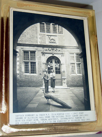 Somerset Struben de Chair, DSC, MP (1911-1995) and his wife Thelma Grace Arbuthnot,  later Lady ...