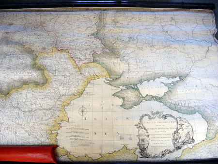 Map of the Theatre of War between the Austrians, Russians and Turks, comprehending the Northern ...