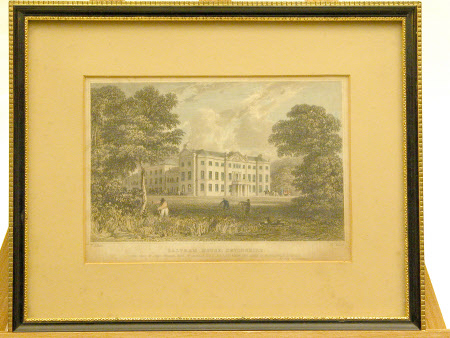 Saltram House Devon: South and West Fronts (after Thomas Allom)