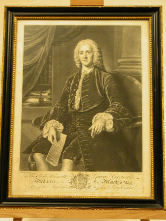 The Rt Hon George Grenville MP (1712-1770) (after William Hoare of Bath)