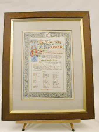 Illuminated address