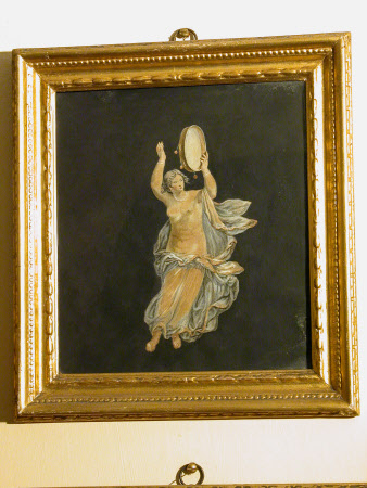 Classical figures, after frescoes at the Villa of Cicero