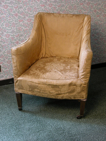 Upholstered armchair