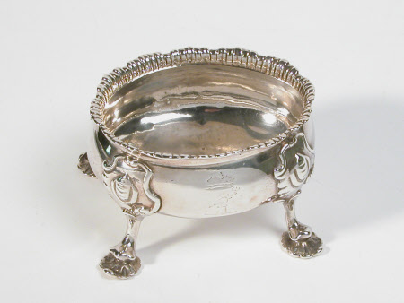 Eight salts and salt spoons