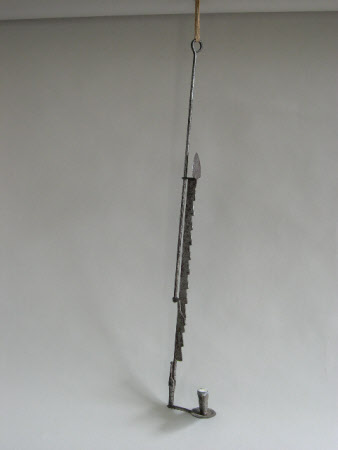 Rush light holder