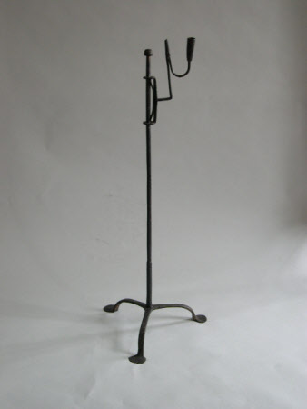 Rush light holder
