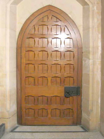 Chapel door