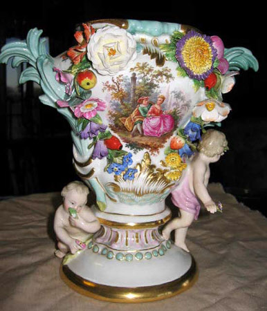Pot pourri vase