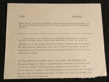 Draft letter