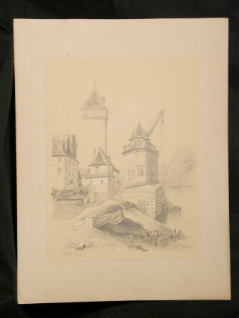 Bacharach am Rhein, Mainz-Bingen, Germany: 1853