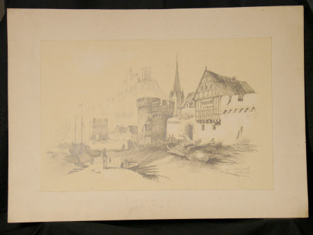 Oberwesel, Middle Rhine, Rhein-Hunsrück-Kreis, Germany: 1855.