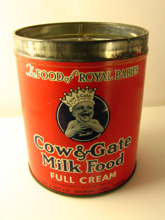 Milk food tin